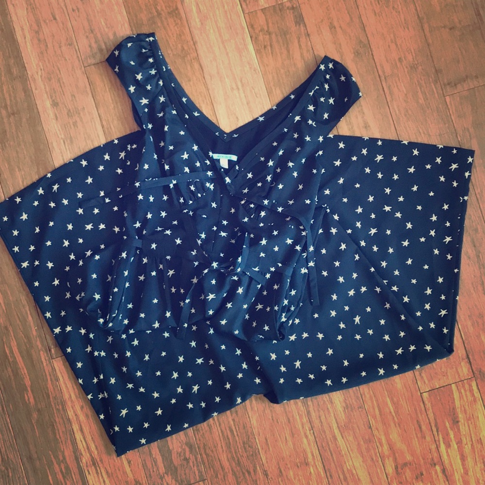 Anthropologie Jumpsuit by Leifnotes Size 2, BW
